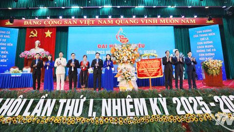 Đại hội Đoàn TNCS Hồ Chí Minh tỉnh Thái Nguyên lần thứ I: Xây dựng lớp thanh niên bản lĩnh, tri thức, khát vọng