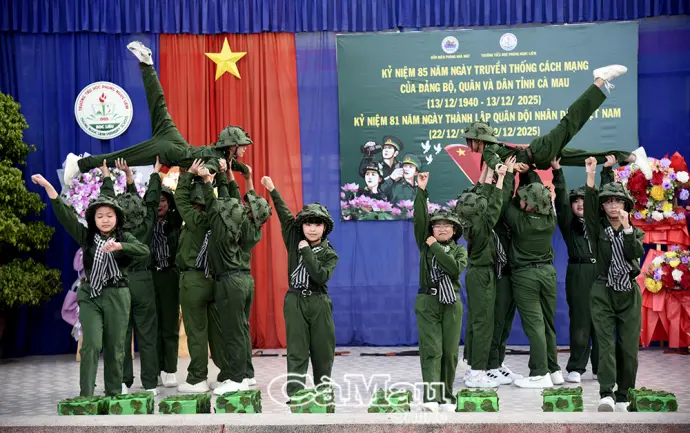 Mỗi học sinh là một chiến sĩ thời bình