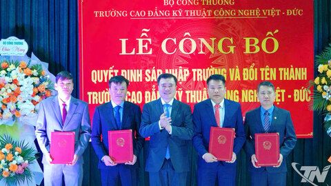 Trường Cao đẳng kỹ thuật công nghệ Việt - Đức: Đổi mới để phát triển