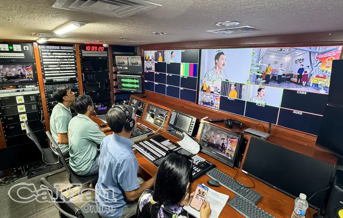 Báo và phát thanh, truyền hình Cà Mau sản xuất chặp cải lương “Ngày hội quê hương”