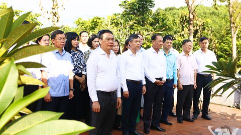 Văn phòng Trung ương Đảng tri ân tại xã Bình Thành