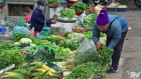 Nhiều chợ truyền thống hoạt động từ mùng 2 Tết