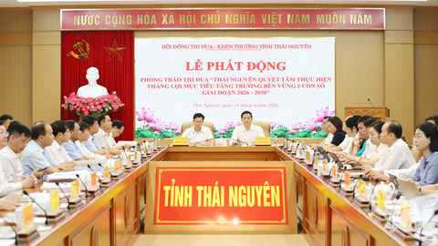 Thái Nguyên quyết tâm thực hiện thắng lợi mục tiêu tăng trưởng bền vững 2 con số