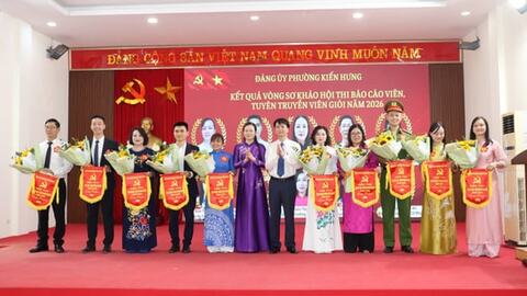 Phường Kiến Hưng lan tỏa “ngọn lửa” tuyên truyền từ cơ sở