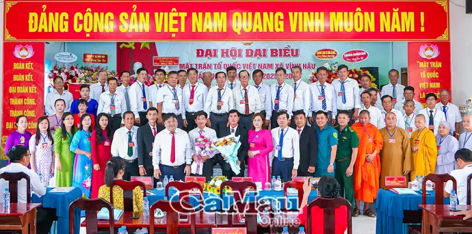 Xã Vĩnh Hậu: Đoàn kết, phát triển bền vững trong nhiệm kỳ 2025-2030