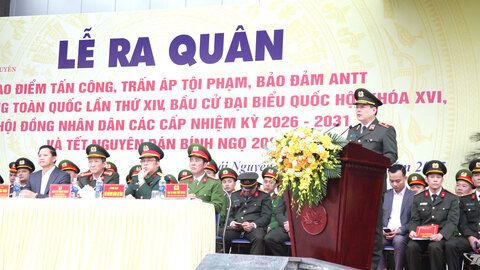 Thái Nguyên giữ vững an ninh chính trị, trật tự an toàn xã hội