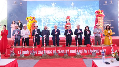 Khởi công Khu đô thị Tân Phú City - Điểm nhấn mới phía Nam Thái Nguyên