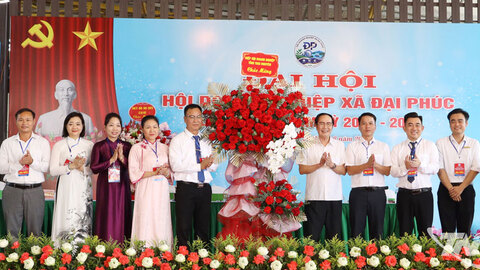 Hội Doanh nghiệp xã Đại Phúc tổ chức Đại hội lần thứ I