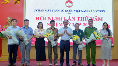 Xã Sóc Sơn kiện toàn thành viên, ủy viên Ủy ban Mặt trận Tổ quốc