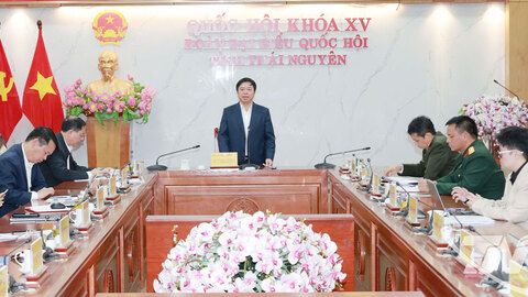 Rà soát công tác chuẩn bị Lễ khai mạc Giải Bóng đá Tứ hùng - Thái Nguyên 2025