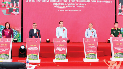 Thái Nguyên kiến tạo không gian phát triển mới, thúc đẩy tăng trưởng nhanh, bền vững