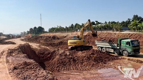 Tăng tốc hoàn thiện tuyến đường nối với Khu liên hợp thể thao - Sân vận động Thái Nguyên