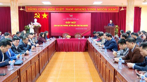 Tăng cường phối hợp tuyên truyền giữa Báo và Phát thanh, Truyền hình Thái Nguyên với cơ sở