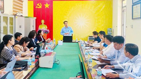 Kiểm tra công vụ và cải cách hành chính tại xã Thần Sa