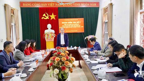 Kiểm tra công tác chuẩn bị bầu cử tại phường Linh Sơn và xã Đại Phúc