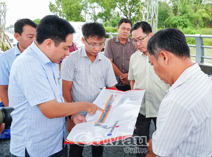 Cà Mau chuẩn bị khánh thành dự án nâng cấp, mở rộng tuyến đường Cà Mau – Đầm Dơi