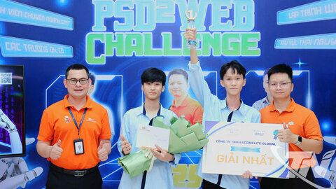 Trường Đại học Công nghệ thông tin và Truyền thông Thái Nguyên đoạt giải Nhất cuộc thi lập trình web