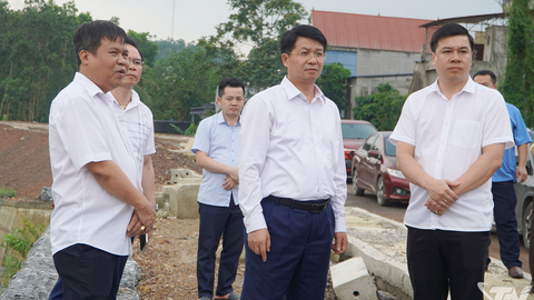 Tháo gỡ vướng mắc tại Dự án đường nội thị Chợ Mới