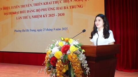 Phường Hai Bà Trưng quán triệt thực hiện 4 chương trình công tác lớn toàn khóa