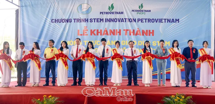 Khánh thành phòng STEM 3,5 tỷ đồng ở THPT Võ Văn Kiệt