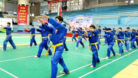Thái Nguyên chuẩn bị tổ chức Giải võ thuật câu lạc bộ năm 2025
