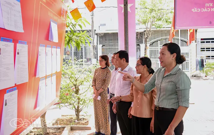 Lan toả sinh động không khí cao điểm bầu cử