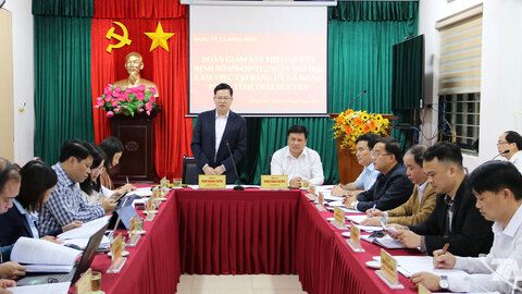 Giám sát việc thực hiện nhiệm vụ năm 2026 tại xã Ba Bể, Đồng Phúc và phường Tích Lương