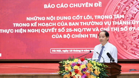 Chuyển trọng tâm công tác tư tưởng sang dẫn dắt nhận thức, tạo đồng thuận xã hội