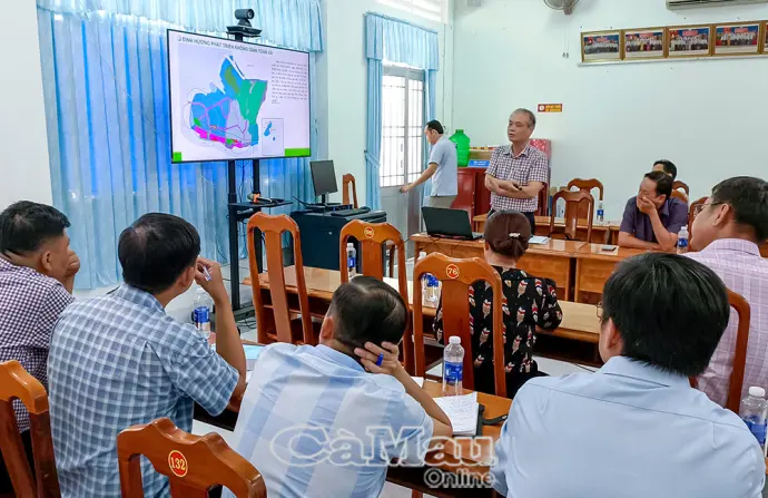 Thông qua đồ án Quy hoạch chung đô thị mới Đất Mũi