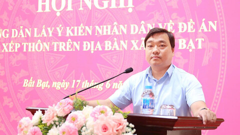 Xã Bất Bạt sau một năm vận hành chính quyền địa phương hai cấp: Gần dân hơn, rõ việc hơn