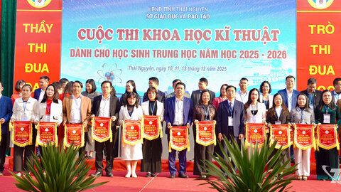 Thái Nguyên: 184 dự án tranh tài tại Cuộc thi Khoa học kỹ thuật cấp tỉnh