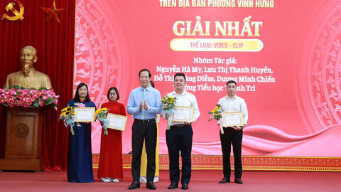 Tổng kết cuộc thi chính luận bảo vệ nền tảng tư tưởng của Đảng tại phường Vĩnh Hưng: Các tác phẩm có nội dung phong phú, thực tế