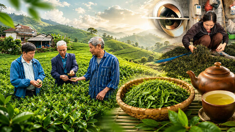 Về Minh Thắng nghe thanh âm nghề chè