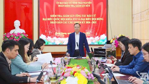 Kiểm tra công tác chuẩn bị bầu cử đại biểu Quốc hội và đại biểu Hội đồng nhân dân các cấp tại xã Phong Quang