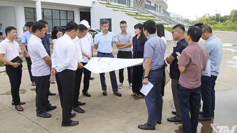 Khảo sát quy hoạch khu liên hiệp thể thao tại Thái Nguyên