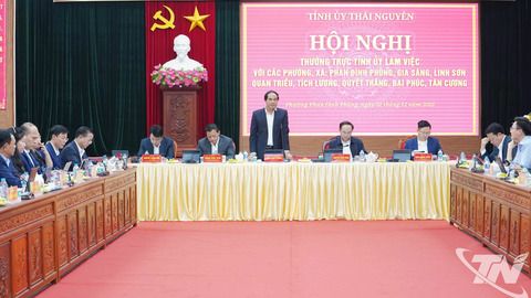 Các phường, xã khu vực trung tâm Thái Nguyên cần bứt phá mạnh mẽ, dẫn dắt tăng trưởng toàn tỉnh