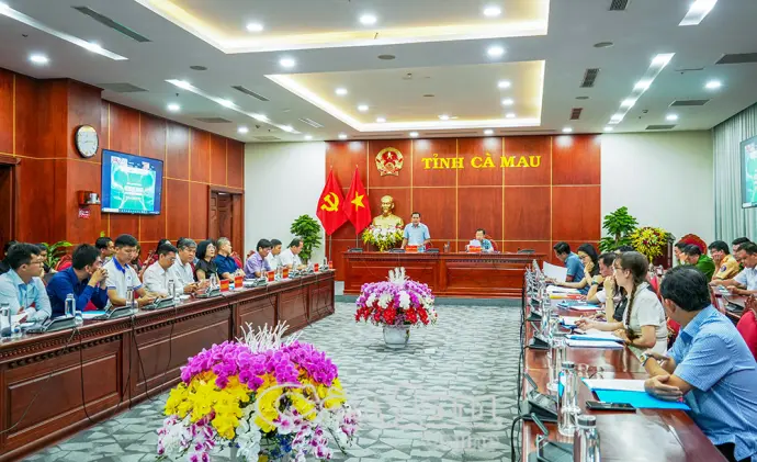 Họp Ban Tổ chức Giải Marathon - Cà Mau 2025 Cúp PETROVIETNAM