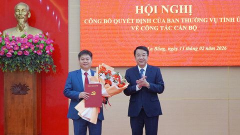 Đồng chí Đặng Thanh Tùng giữ chức Bí thư Đảng ủy xã La Bằng