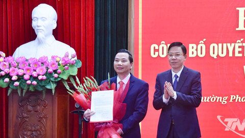 Đồng chí Mai Trọng Tấn làm Phó Bí thư Đảng ủy phường Phan Đình Phùng