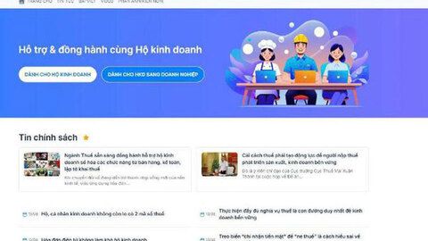 Cổng thông tin hỗ trợ người nộp thuế có tích hợp trợ lý AI