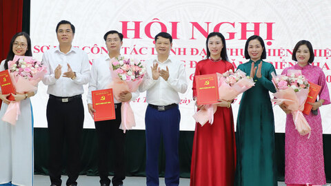 Đảng bộ phường Quyết Thắng sơ kết 6 tháng và kiện toàn công tác cán bộ