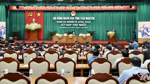 Kỳ họp thứ nhất, HĐND tỉnh Thái Nguyên khóa XV: Bầu các chức danh chủ chốt