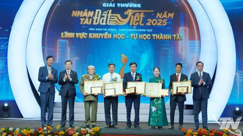 Giải thưởng Nhân tài Đất Việt 2025: Tôn vinh trí tuệ, khát vọng và cống hiến