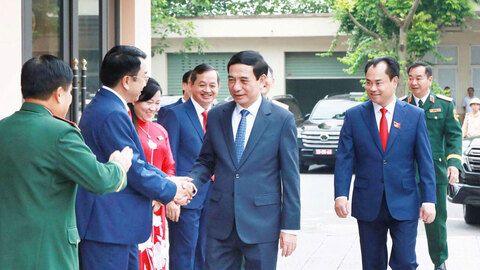 Đại tướng Phan Văn Giang gửi gắm niềm tin vào sự phát triển của Thái Nguyên