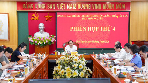 Tăng cường kỷ luật, kỷ cương trong phòng, chống tham nhũng