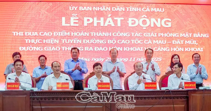 Tỷ lệ giải ngân vốn đầu tư công của Cà Mau phải cao hơn mức bình quân cả nước