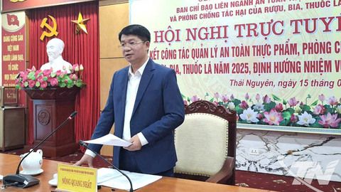 Tăng cường quản lý an toàn thực phẩm, phòng chống tác hại rượu, bia, thuốc lá