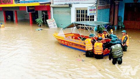Thường trực Tỉnh ủy Thái Nguyên chỉ đạo tập trung ứng phó, khắc phục hậu quả bão số 11