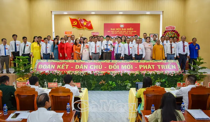 Phát huy sức mạnh đoàn kết từ Đại hội MTTQ xã Cái Đôi Vàm