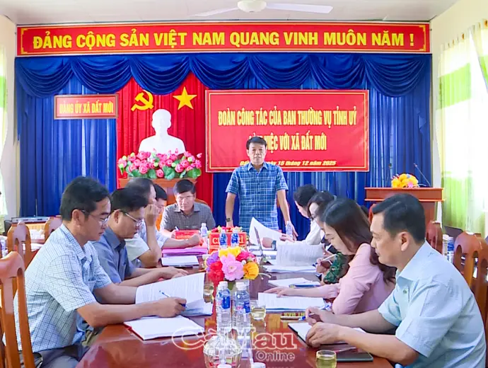 Đánh giá, kiểm tra việc triển khai Nghị quyết Đại hội Đảng bộ xã Đất Mới lần thứ I